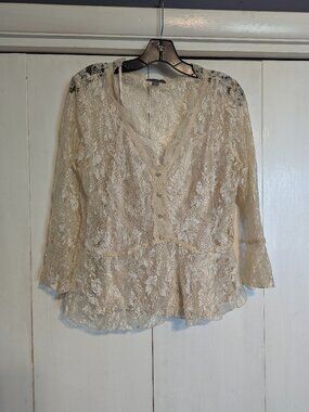 apt. 9, Lace Gold Blouse